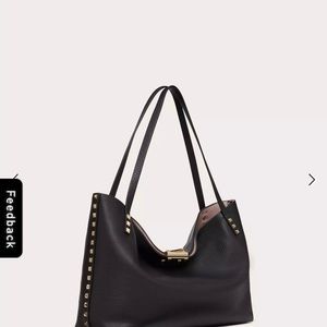 NEW Black Valentino Garavani Tote Bag